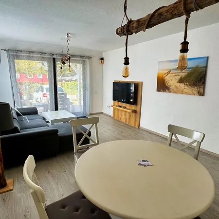 아파트 Ferienapartment Seemoewe Im Haus 