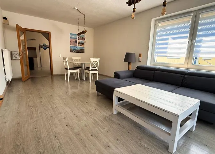 شقة Ferienapartment Seemoewe Im Haus 